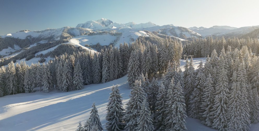 Mont Blanc au sommet du Lachat