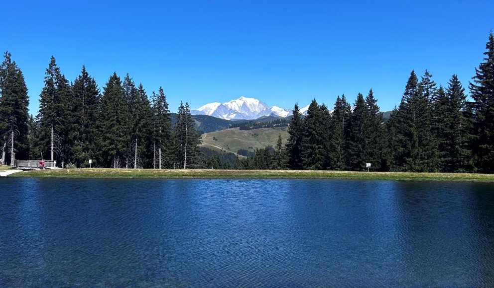 Mont Banc vue lac