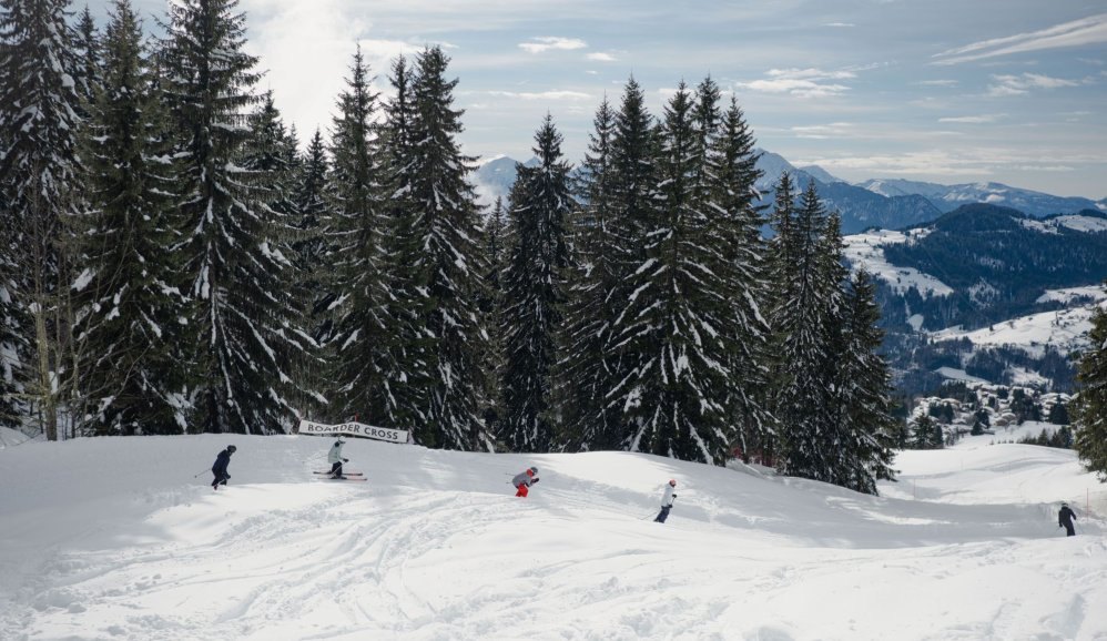 Course au boardercross de Crest-Voland Cohennoz