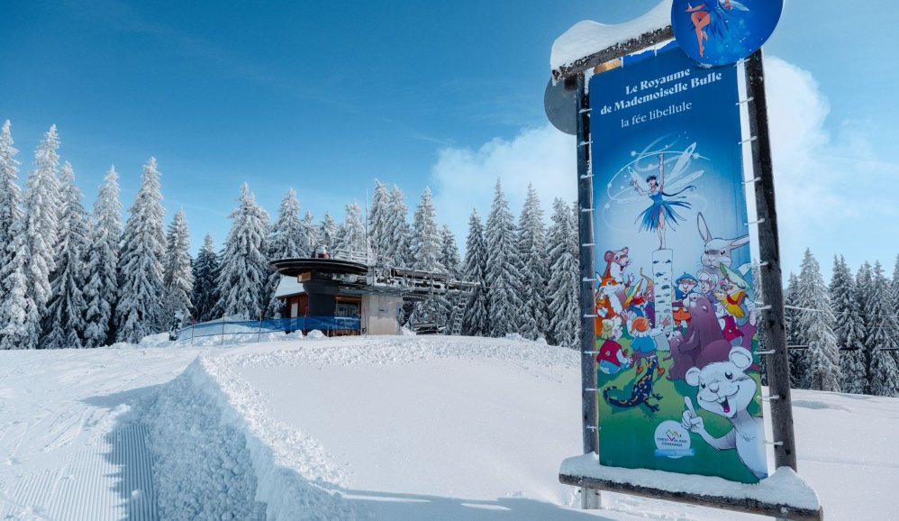 Départ piste ludique de la Fée Libellule