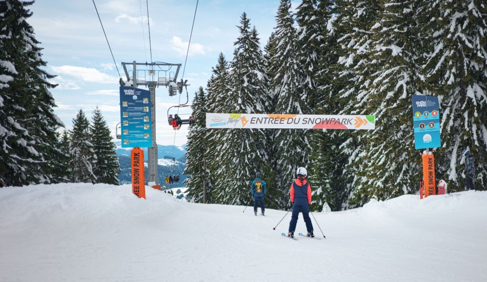 Entrée du snowpark