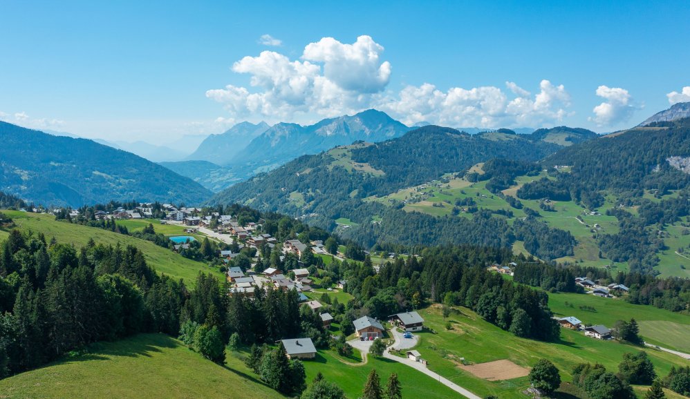 Village en été