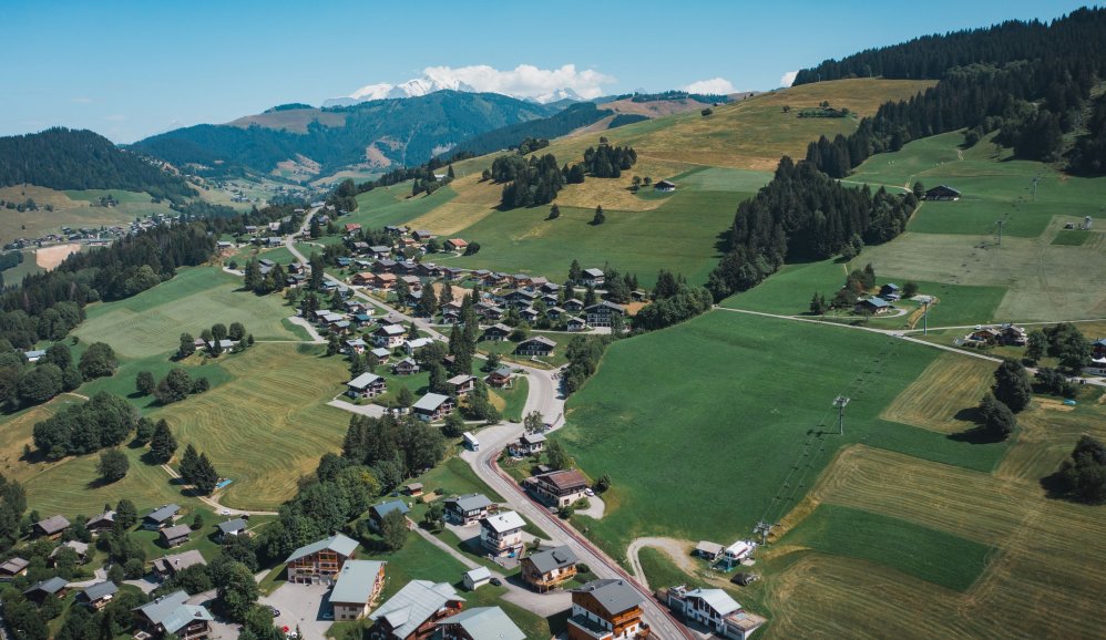 Village en été
