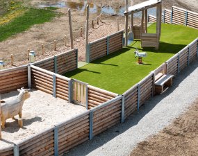 Aire de jeux au Lachat