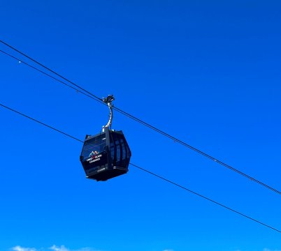Télécabine de la Logère en été