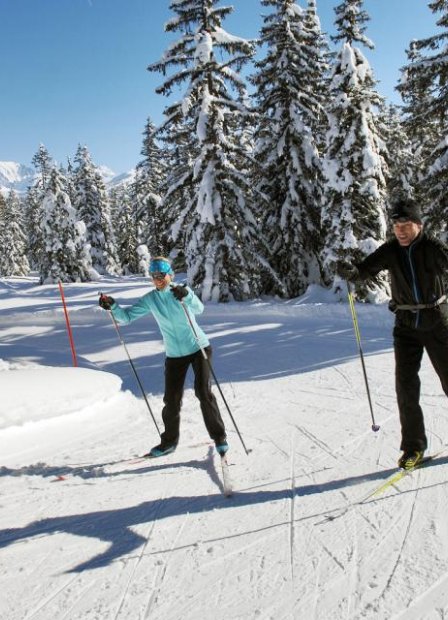 Cross-Country Skiing in Crest-Voland Cohennoz