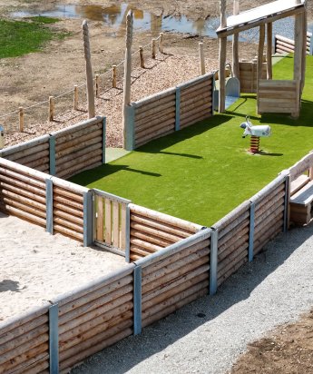 Espace de jeux au Lachat
