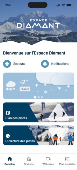Application Espace Diamant