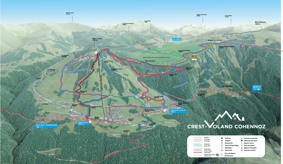 Plan Estival de la station de CVC